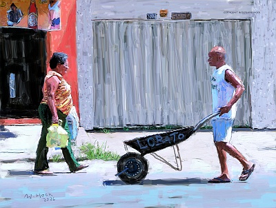 LOBATO 2026   Handmade digital painting on canvas 160 x 120 cm (202 megapixels)